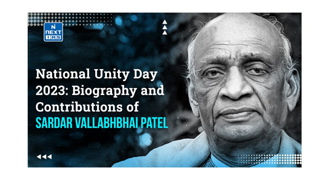 National Unity Day 2023: Contributions Of Sardar Vallabhbhai Patel