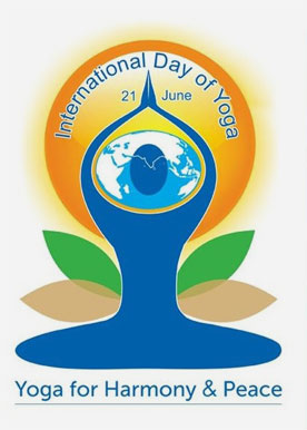 Logo of International Yoga Day