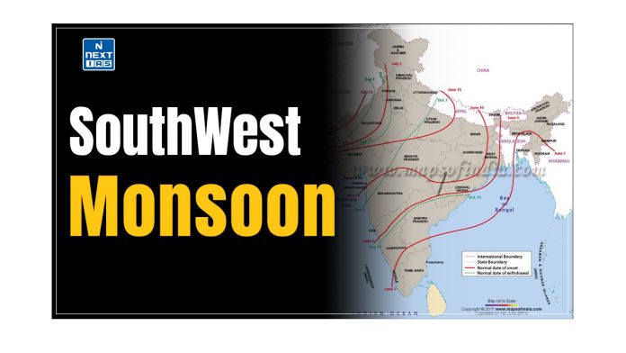 SouthWest Monsoon in India