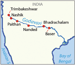 Cities on Godavari River