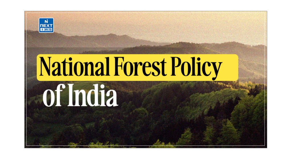 National Forest Policy of India