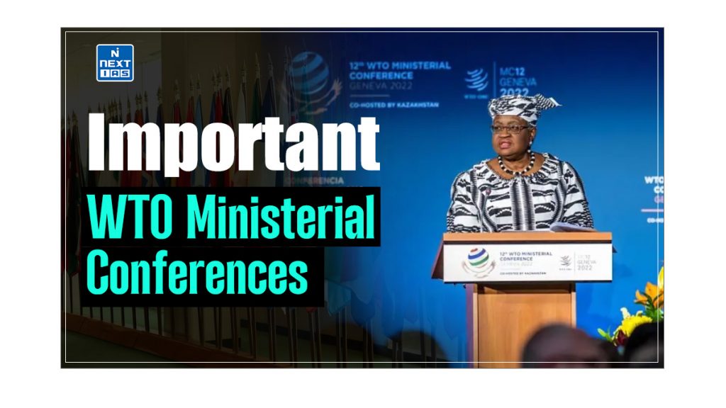 Important WTO Ministerial Conferences