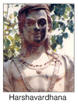 King Harshavardhana