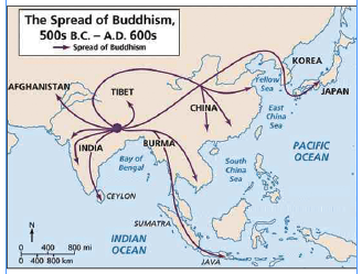 Spread of Buddhism