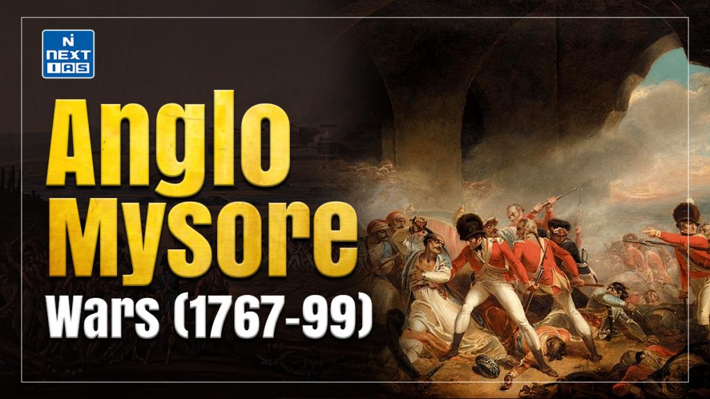 Anglo-Mysore War in India