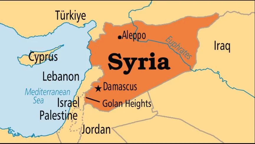 Geographical-Location-of-Syria