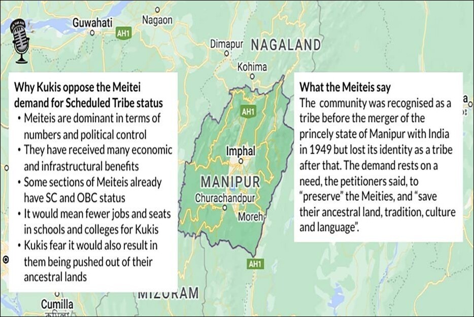 Meitei Community’s Demands for ST Status