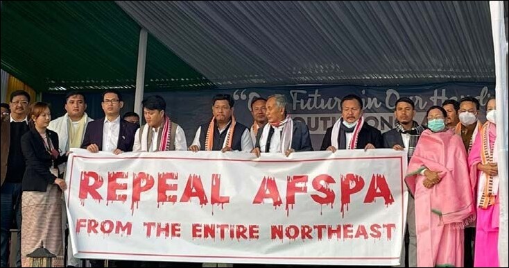 Repeal of AFSPA	
