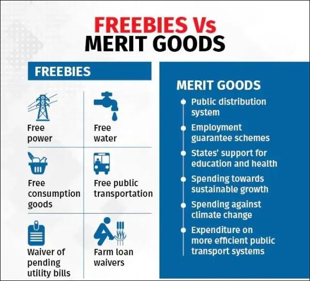 freebies vs merit goods