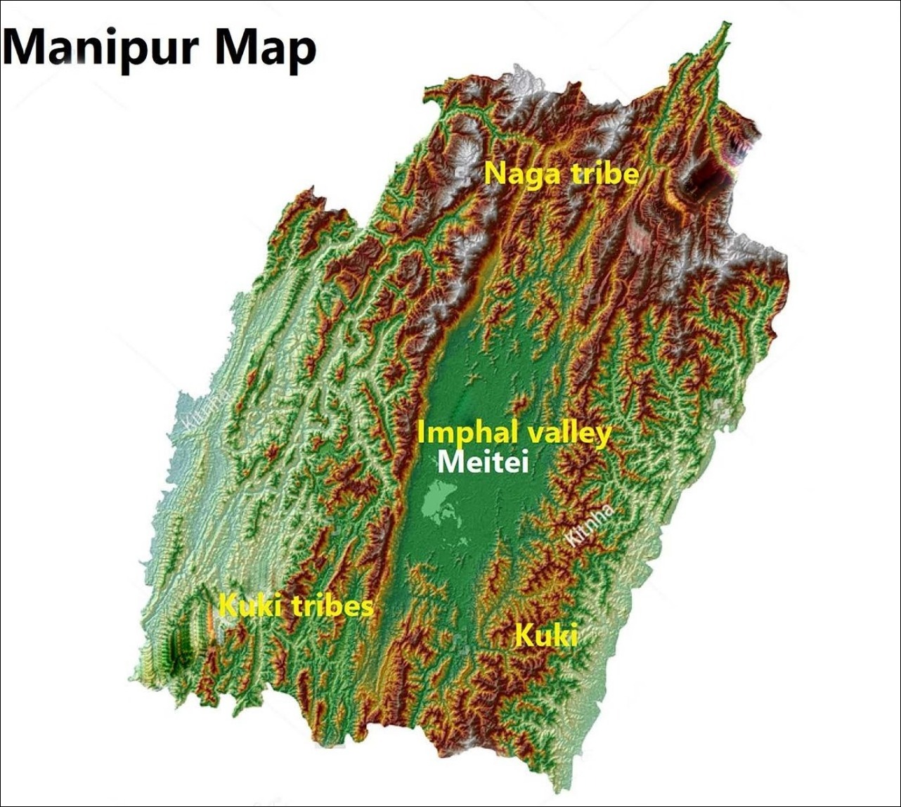 manipur map