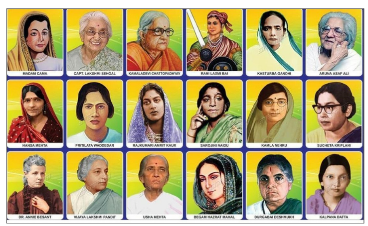 women freedom fighter